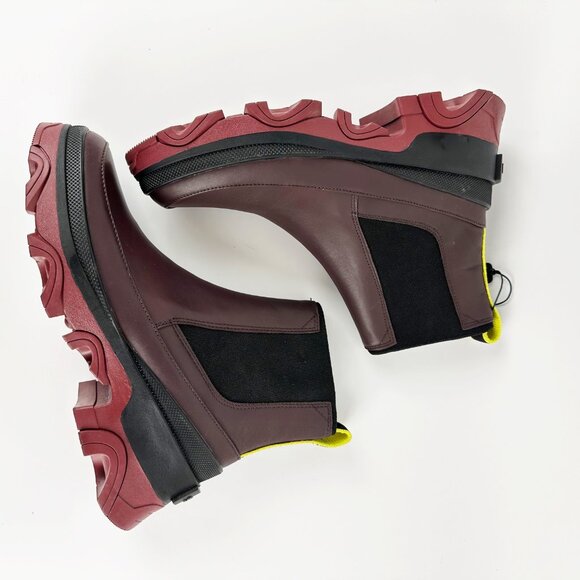 New SOREL Women's Brex Chelsea Waterproof Boot Size 9 Cinder Leather NL4302-203 - Picture 12 of 13